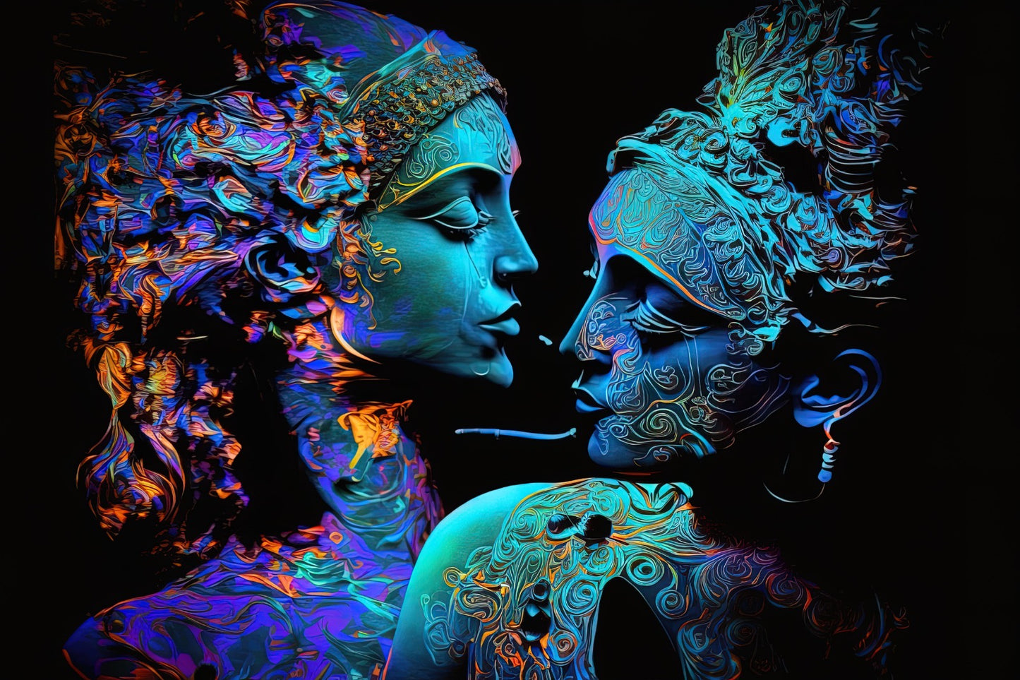 Divine Connection - Tablou Canvas Premium