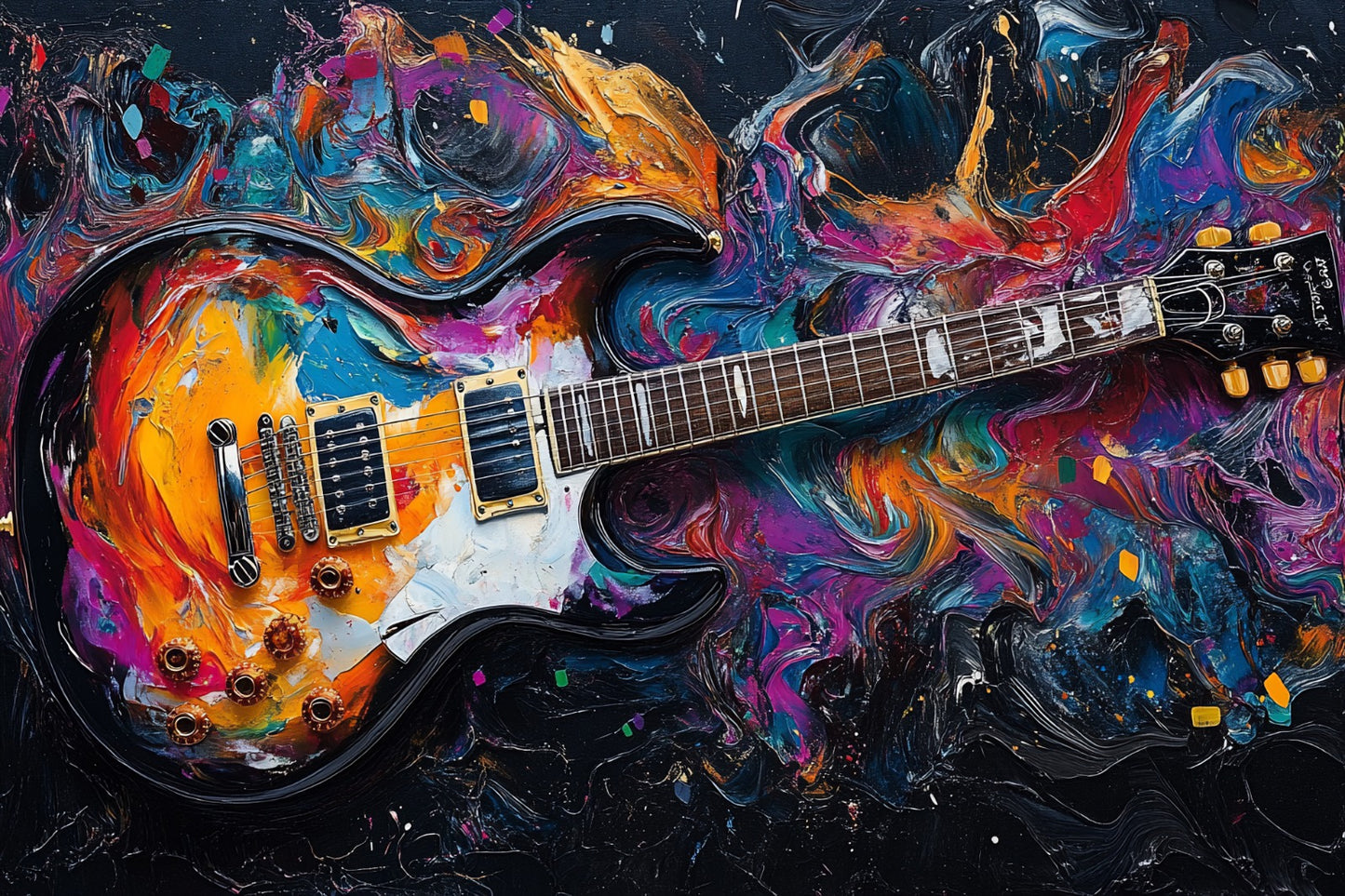 Electric Vibes - Tablou Canvas