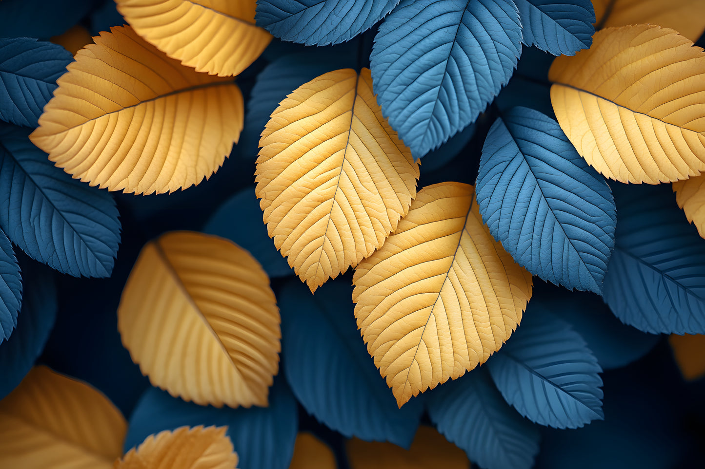 Golden Harmony - Tablou Canvas Premium