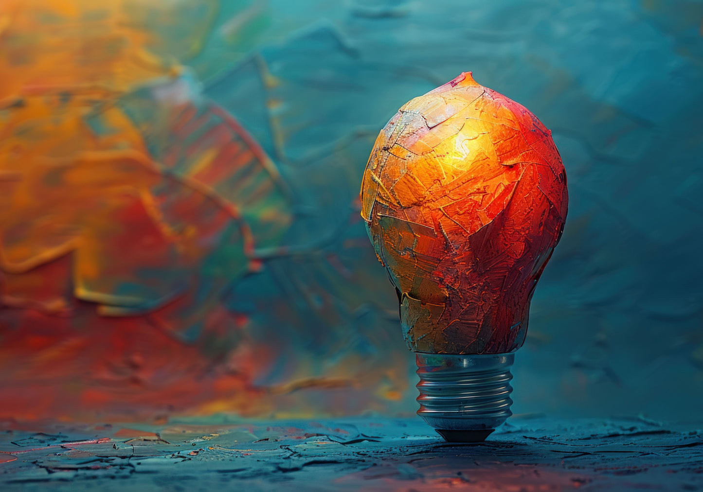 Creative Spark - Tablou Canvas Abstract