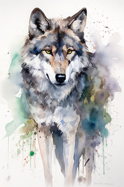 Spirit of the Wolf - Tablou Canvas