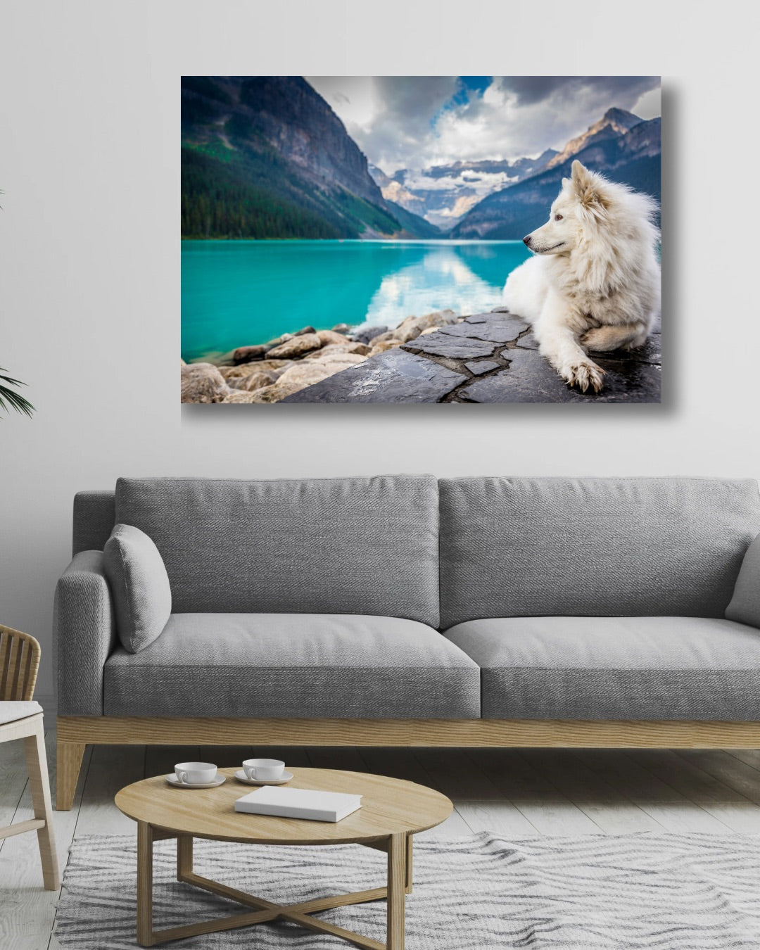 Spirit of the Wolf - Tablou Canvas Premium - WallMood