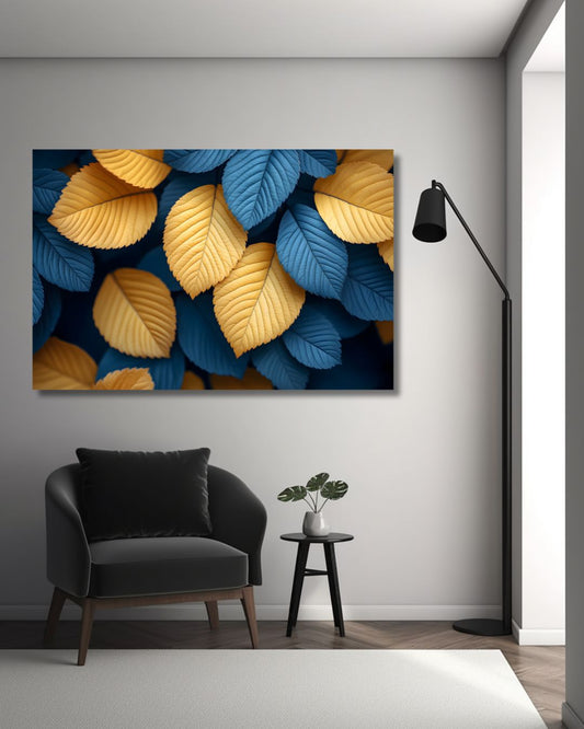 Golden Harmony - Tablou Canvas Premium