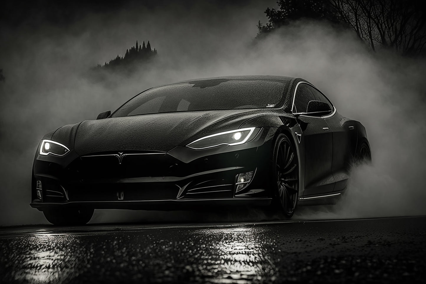 Midnight Power - Tablou Canvas