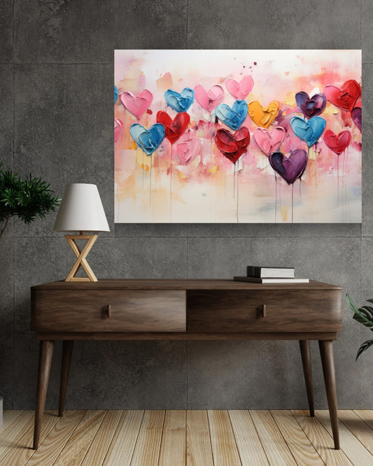 Love in Colors - Tablou Canvas