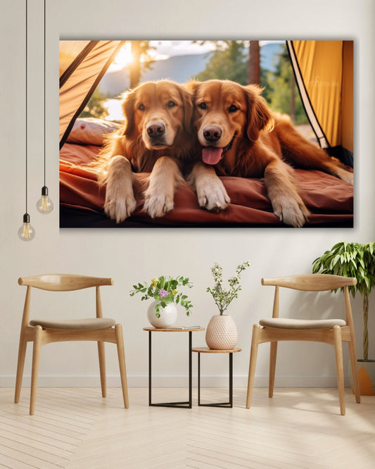 Golden Moments - Tablou Canvas