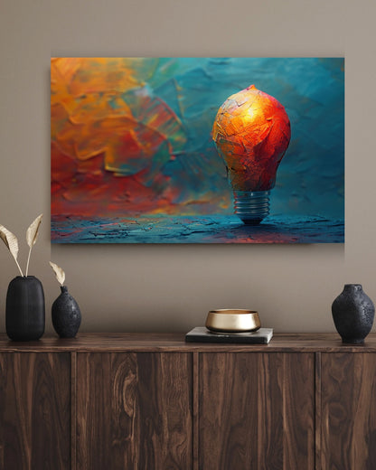 Creative Spark - Tablou Canvas Abstract