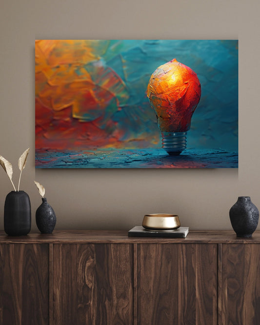 Creative Spark - Tablou Canvas Abstract