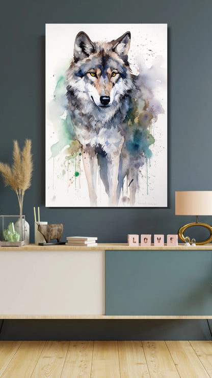Spirit of the Wolf - Tablou Canvas
