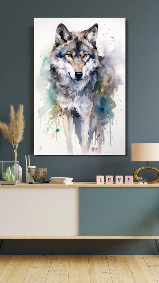 Spirit of the Wolf - Tablou Canvas