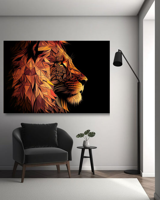 Majestic Flame - Tablou Canvas