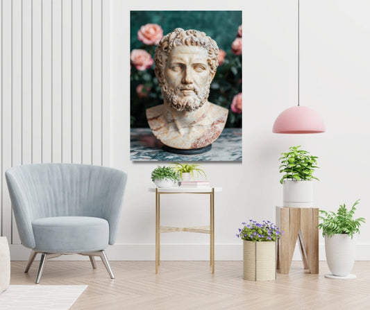 Marble Serenity - Tablou Canvas Premium