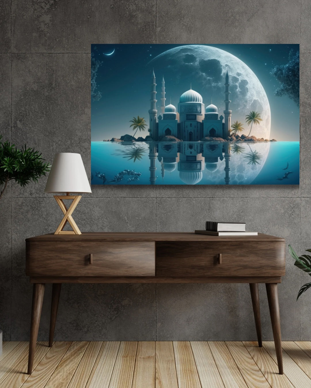 Moonlit Serenity - Tablou Canvas