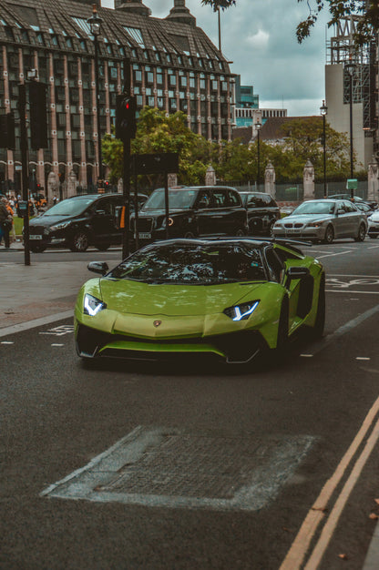 Aventador in the Urban Jungle - Tablou Canvas - WallMood
