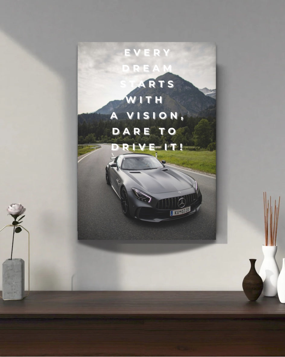Vision in Motion – Mercedes AMG GT - WallMood