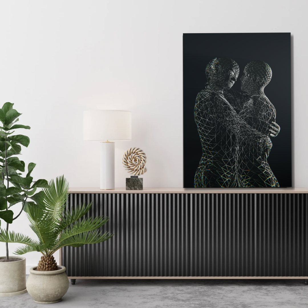 Together - Tablou Canvas pentru cupluri - WallMood