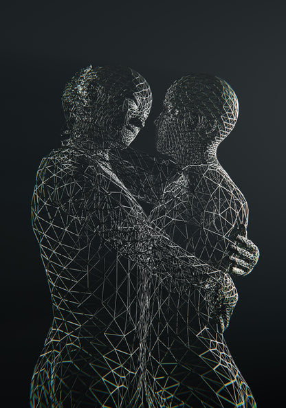 Together - Tablou Canvas pentru cupluri - WallMood