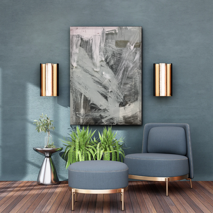 Chaotic Serenity - Canvas Premium Abstract - WallMood