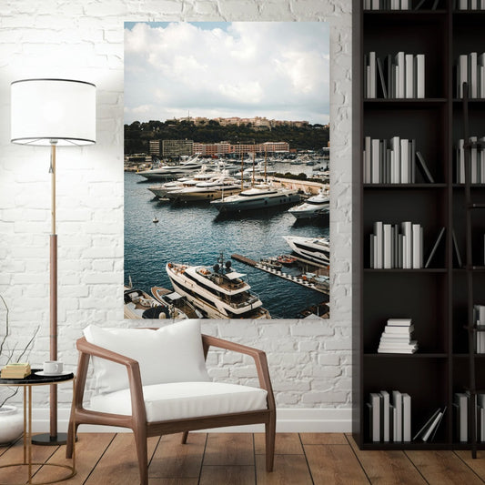 Money in Monaco - Tablou Canvas Premium - WallMood