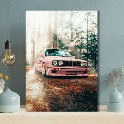 Pink Legend - Tablou Canvas Editia BMW - WallMood