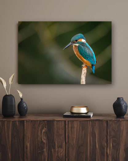 Emerald Hunter - Tablou Canvas Premium - WallMood