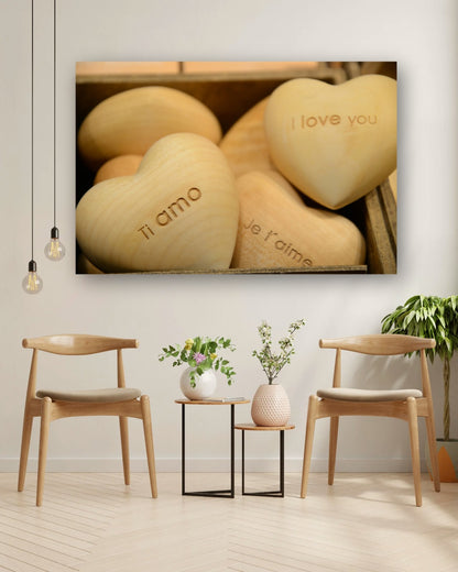 Whispers of Love - Tablou Canvas - WallMood