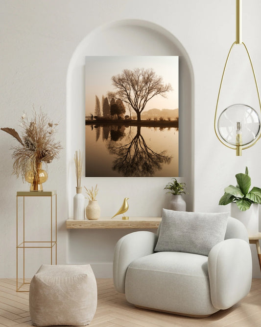 Silent Reflection - Tablou Canvas - WallMood