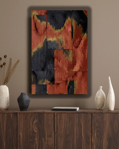 Eruption of Shadows - Tablou Canvas Abstract - WallMood