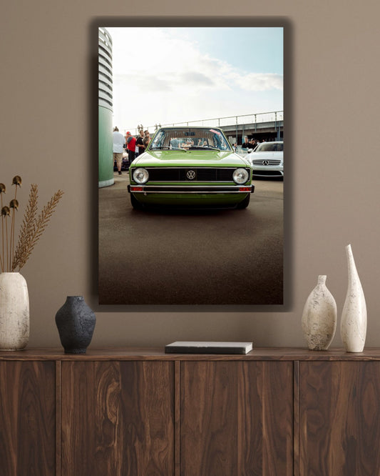 Green Legend - Tablou Canvas Pasionați Auto