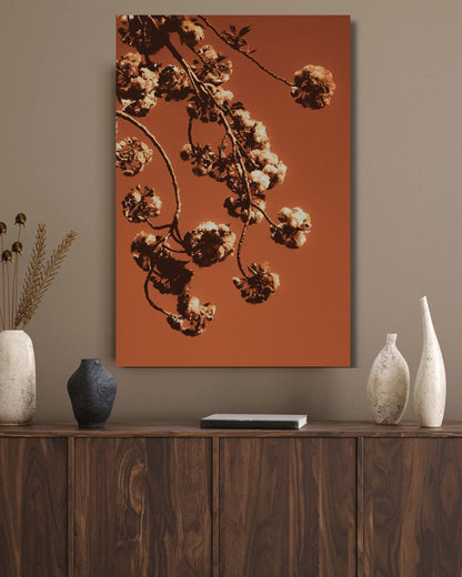 Crimson Blossoms - Tablou Canvas