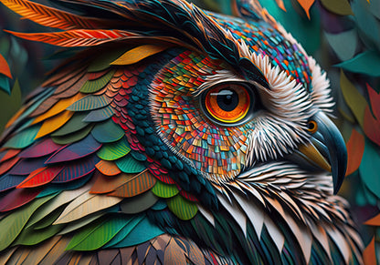 Mystic Owl - Tablou Canvas Premium