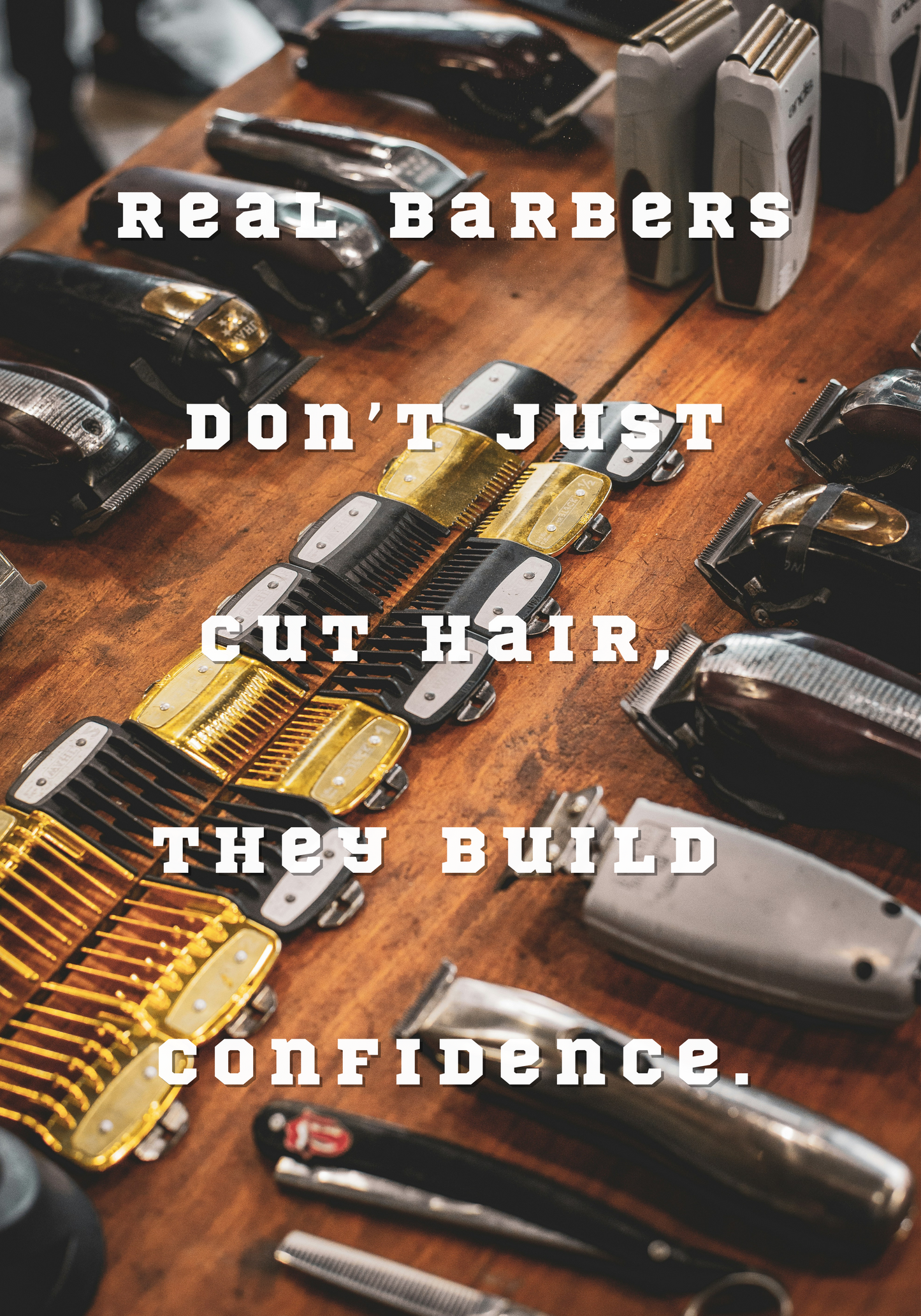 Respect the Craft  - Tablou Canvas Motivațional pentru Frizeri